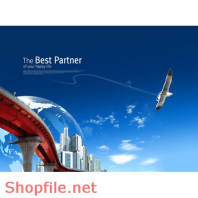 Poster tòa nhà hiện đại