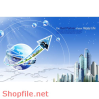 Poster thành phố phát triển