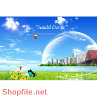 Poster tòa nhà hiện đại