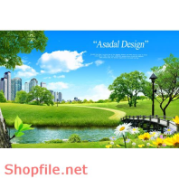 Poster thảo nguyên xanh