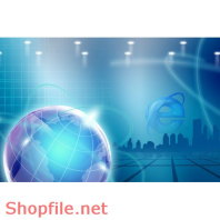 Poster địa cầu xanh