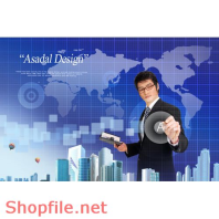 Poster chàng trai và công việc