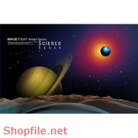 Poster vũ trụ trong đêm