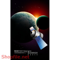 Poster cánh quạt vòng tròn