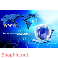 Poster địa cầu công nghệ