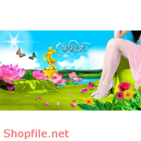 Poster mỹ phẩm tỏa sáng