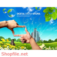 Poster thành phố phát triển