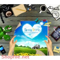 Poster con đường tương lai