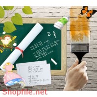 Poster cọ sơn nhà