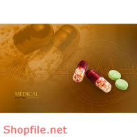 Poster viên thuốc PSd