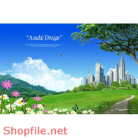 Poster thành phố phát triển