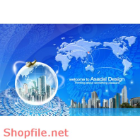 Poster địa cầu xây dựng