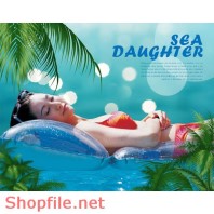 Poster mỹ phẩm cô bé phơi nắng