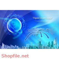 Poster bầu trời xanh