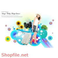 Poster du lịch cùng em