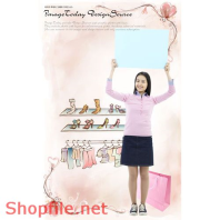 Poster thời trang rẽ