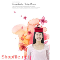 Poster hoa trên đầu em