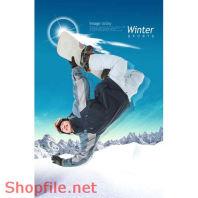 Poster thời tran trượt tuyết