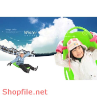 Poster tuyết trắng và trời xanh