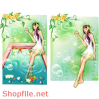 Poster cô bé trong tranh