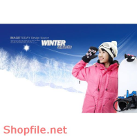 Poster cô gái tuyết