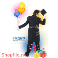 Poster chàng trai và trái tim