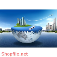 Poster bản đồ thế giới