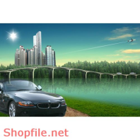 Poster biển nước nghệ thuật