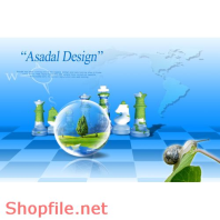 Poster thành phố thiên nhiên