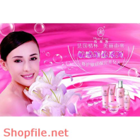 Poster mỹ phẩm hoa và nàng