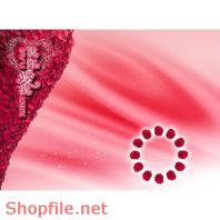 Poster mỹ phẩm vòng tròn hồng