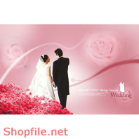 Poster mỹ phẩm cặp đôi đám cưới