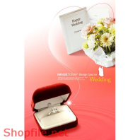 Poster mỹ phẩm nhẫn và hộp