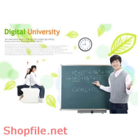 Poster chàng trai giảng dạy