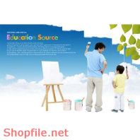 Poster bé tập làm họa sĩ