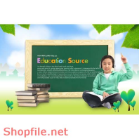 Poster bé nghe nhạc