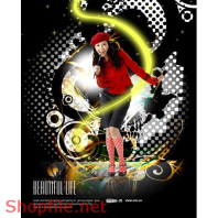 Poster mỹ phẩm nhạc và em