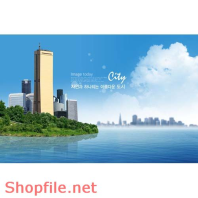 Poster bầu trời xanh