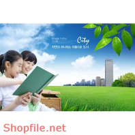 Poster tình yêu àu xanh