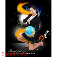 Poster mỹ nhân và tương lai