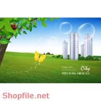 Poster thiên nhiên thoáng mát