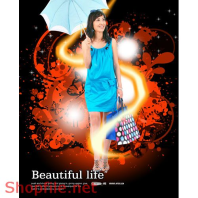 Poster chiếc ô cùng nàng