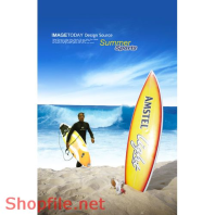 Poster chàng trai lướt ván