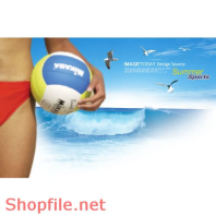 Poster thế thao bãi biển