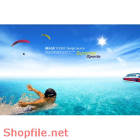 Poster chàng trai bơi lội