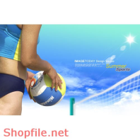 Poster bóng chuyền