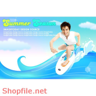 Poster chàng trai lướt ván