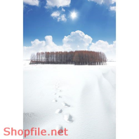 Poster bầu trời xanh