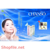 Poster mỹ phẩm cô gái và gương mặt