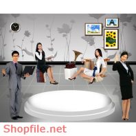 Poster nghệ thuật công việc